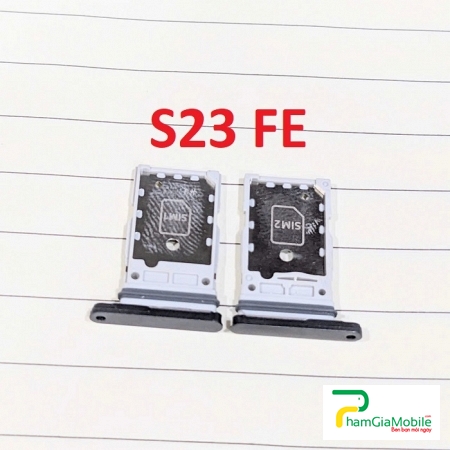 Khay Sim Samsung Galaxy S23 FE SM-S711B Khay thẻ Micro SD SIM Card Tray Zin New